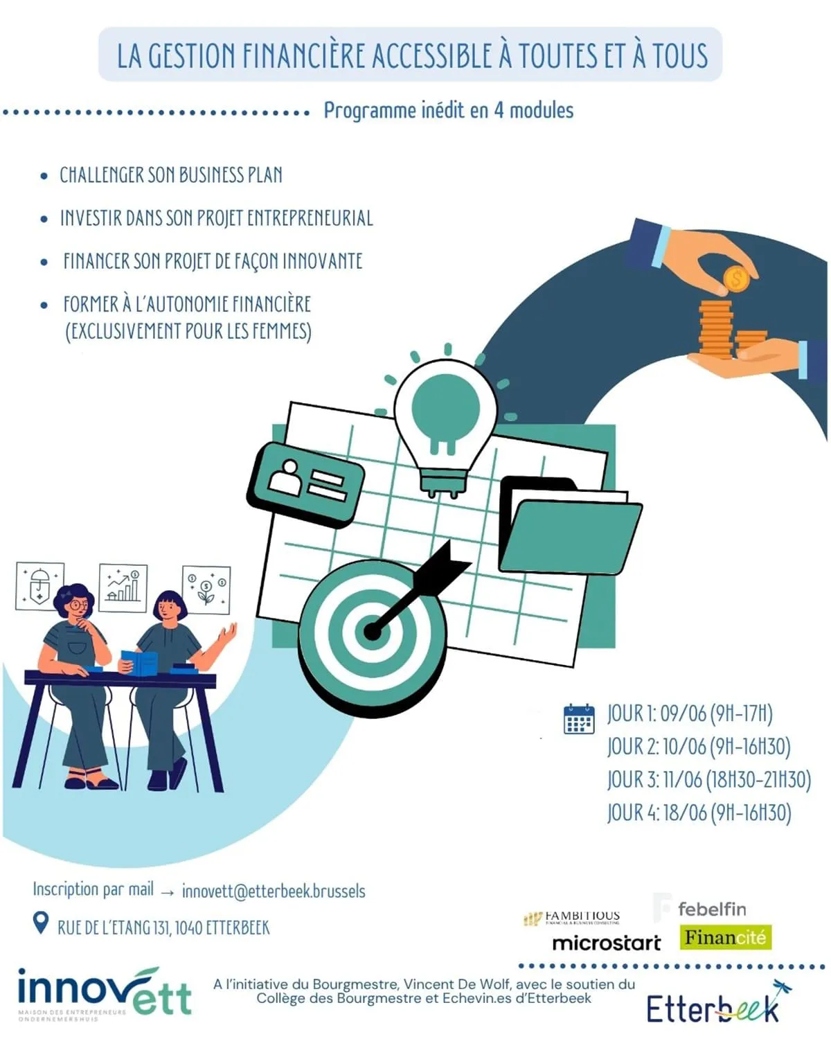 Activité innov'ett - La gestion financière accessible à toutes et à tous