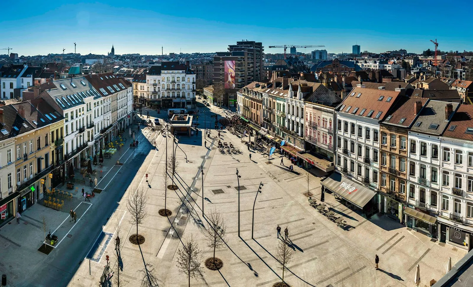 Place Jourdan à Etterbeek